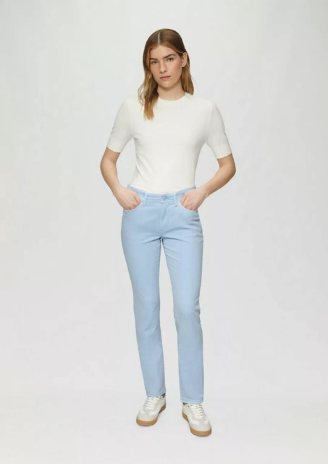 s.Oliver 5-Pocket-Jeans Jeans Betsy / Slim Fit / Mid Rise / Slim Leg / Garm günstig online kaufen