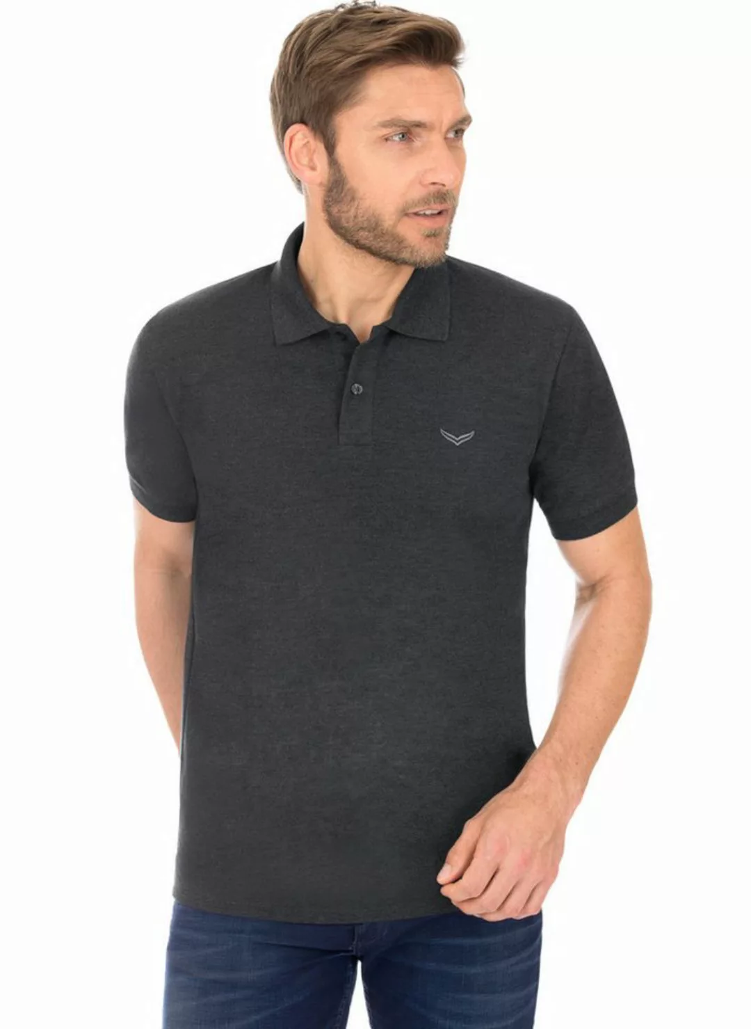 Trigema Poloshirt TRIGEMA Poloshirt DELUXE Piqué (1-tlg) günstig online kaufen