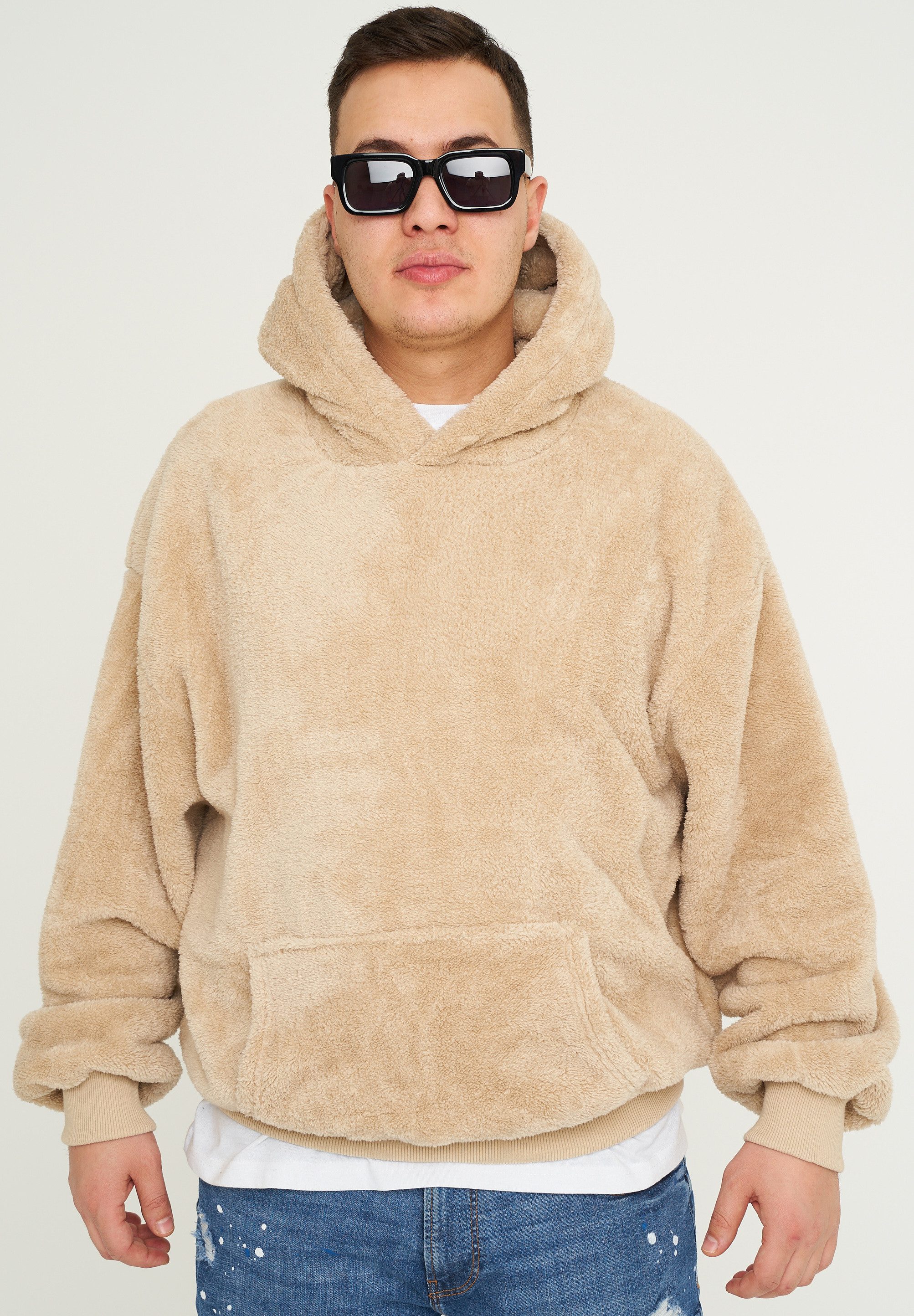 SOULSTAR Hoodie S2KELME Herren Oversize Kapuzenpullover günstig online kaufen