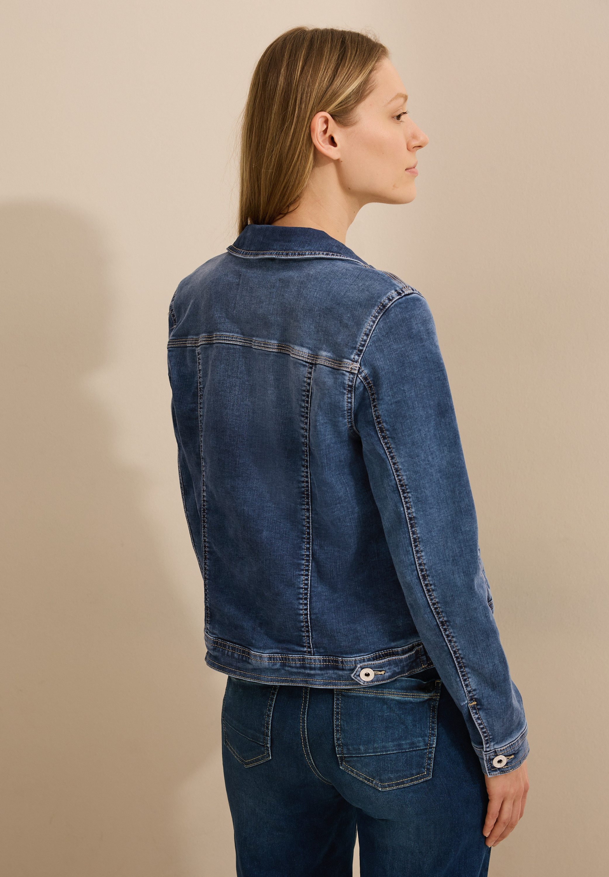 CECIL Jeansjacke mit Brusttaschen günstig online kaufen