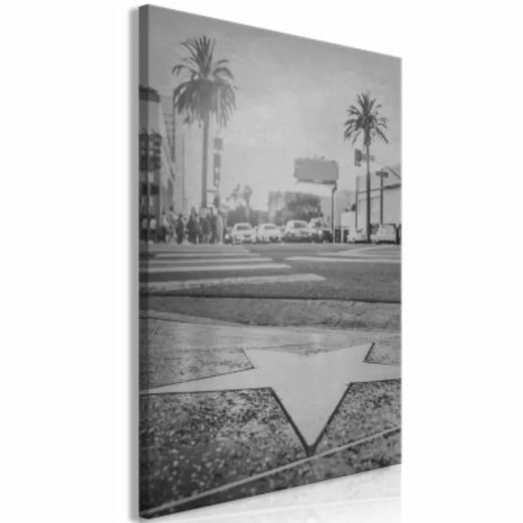 artgeist Wandbild Avenue of the Stars (1 Part) Vertical schwarz/weiß Gr. 40 günstig online kaufen