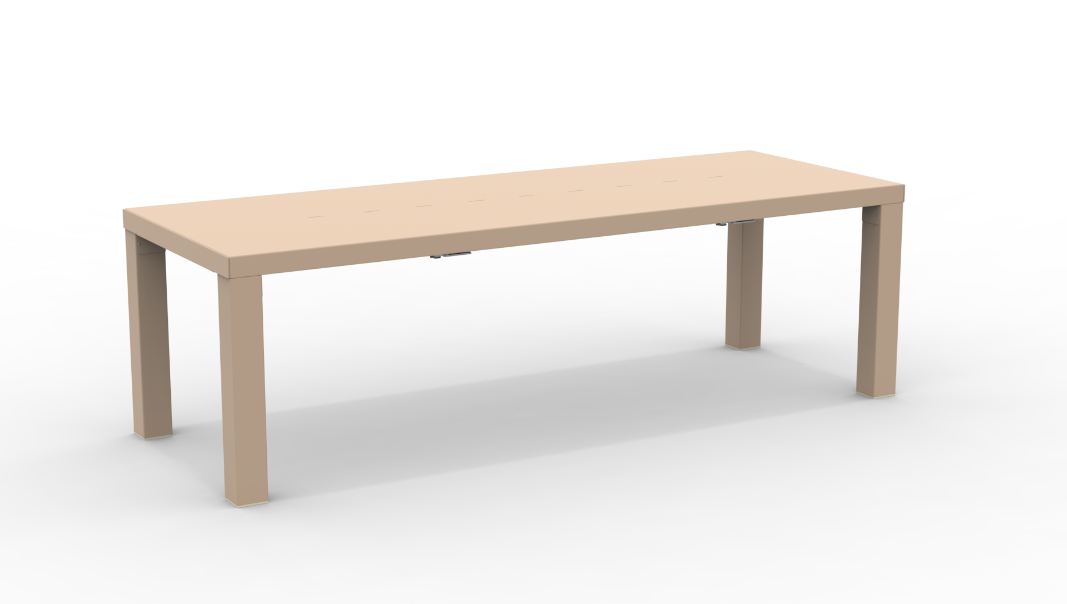 Großer Gartentisch Sofy - ausziehbar beige günstig online kaufen
