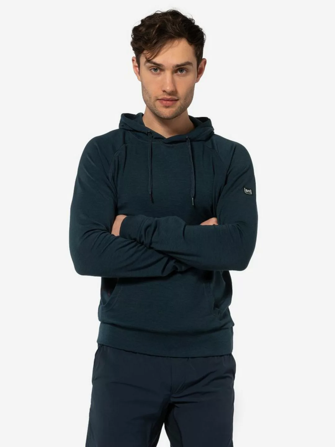 SUPER.NATURAL Hoodie für Herren, Merino FAVOURITE LOBSTER vielseitig, Reise günstig online kaufen