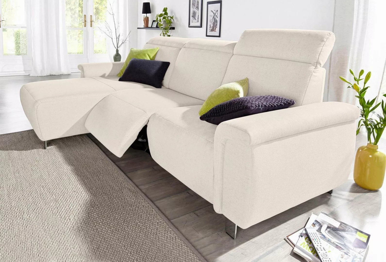 sit&more Ecksofa "Township L-Form", wahlweise mit elektrischer Wallfree-Fun günstig online kaufen