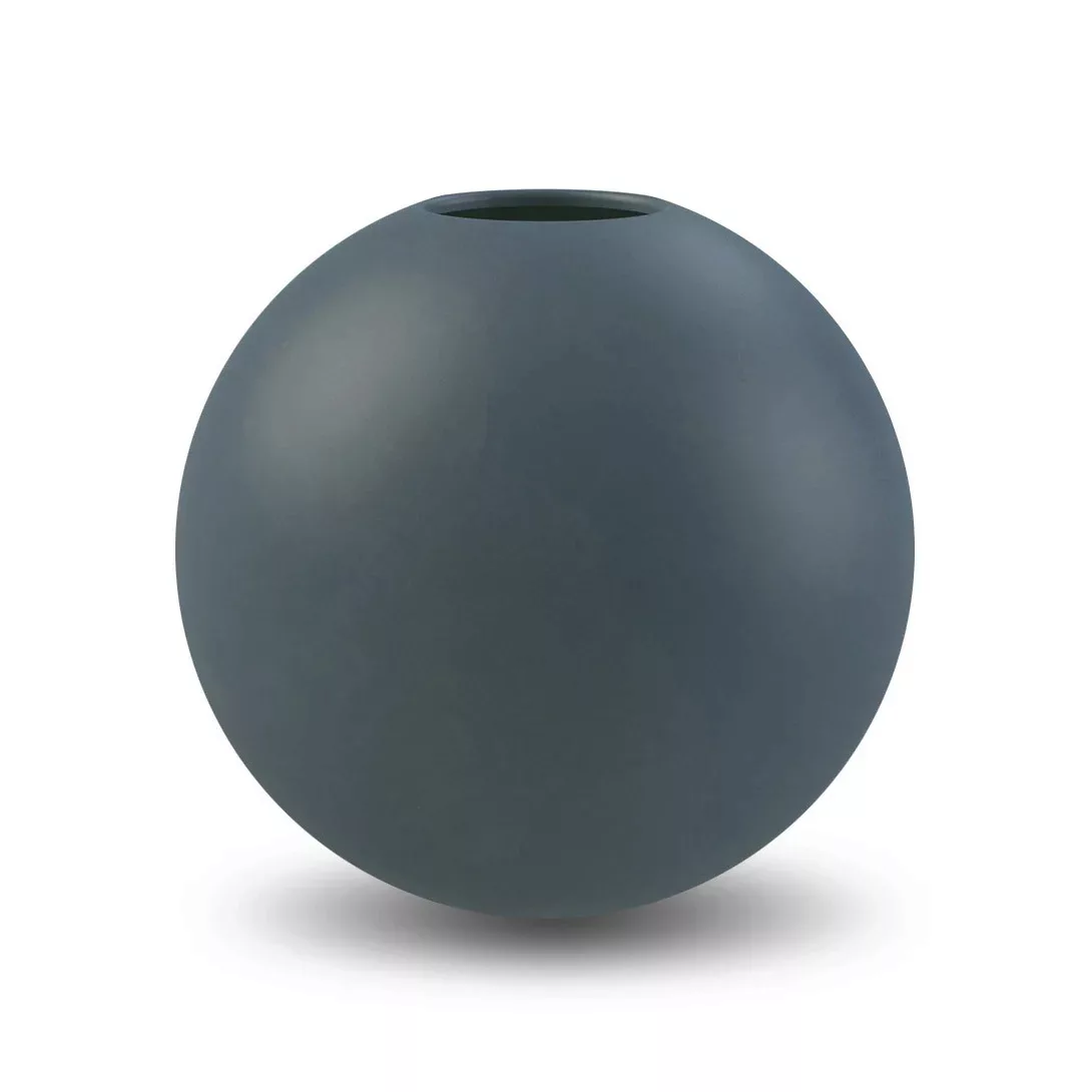 Ball Vase dark green 20cm günstig online kaufen