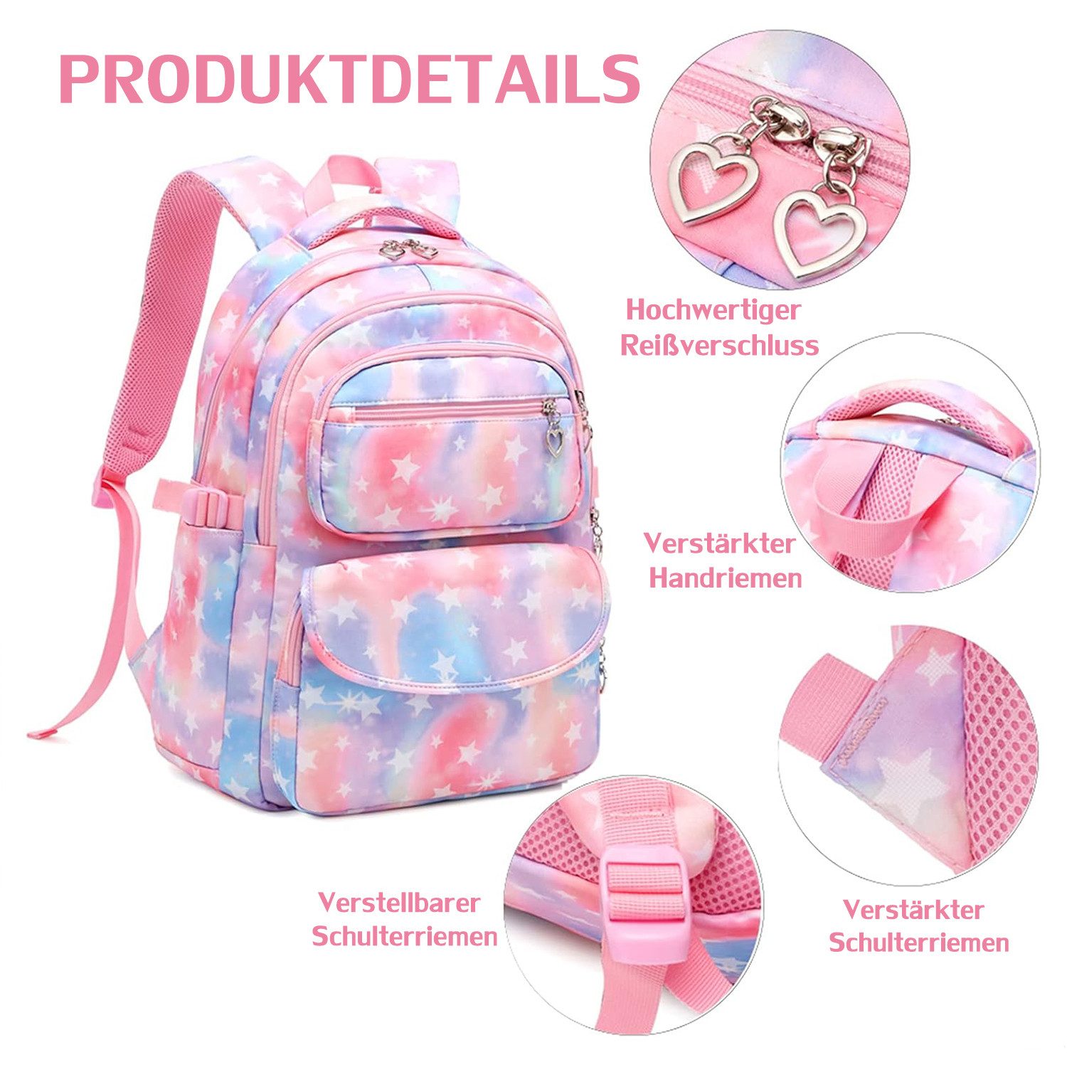 RWEUOQ Schulrucksack Schulrucksack Schulrucksack-Set Schultasche Teenager günstig online kaufen