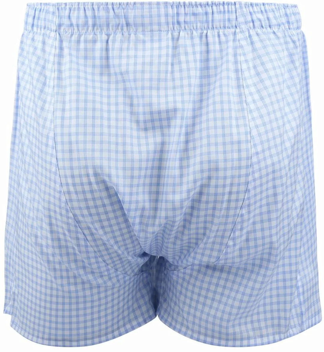 Steppin' Out Boxershort Kariert Blau - Größe S günstig online kaufen