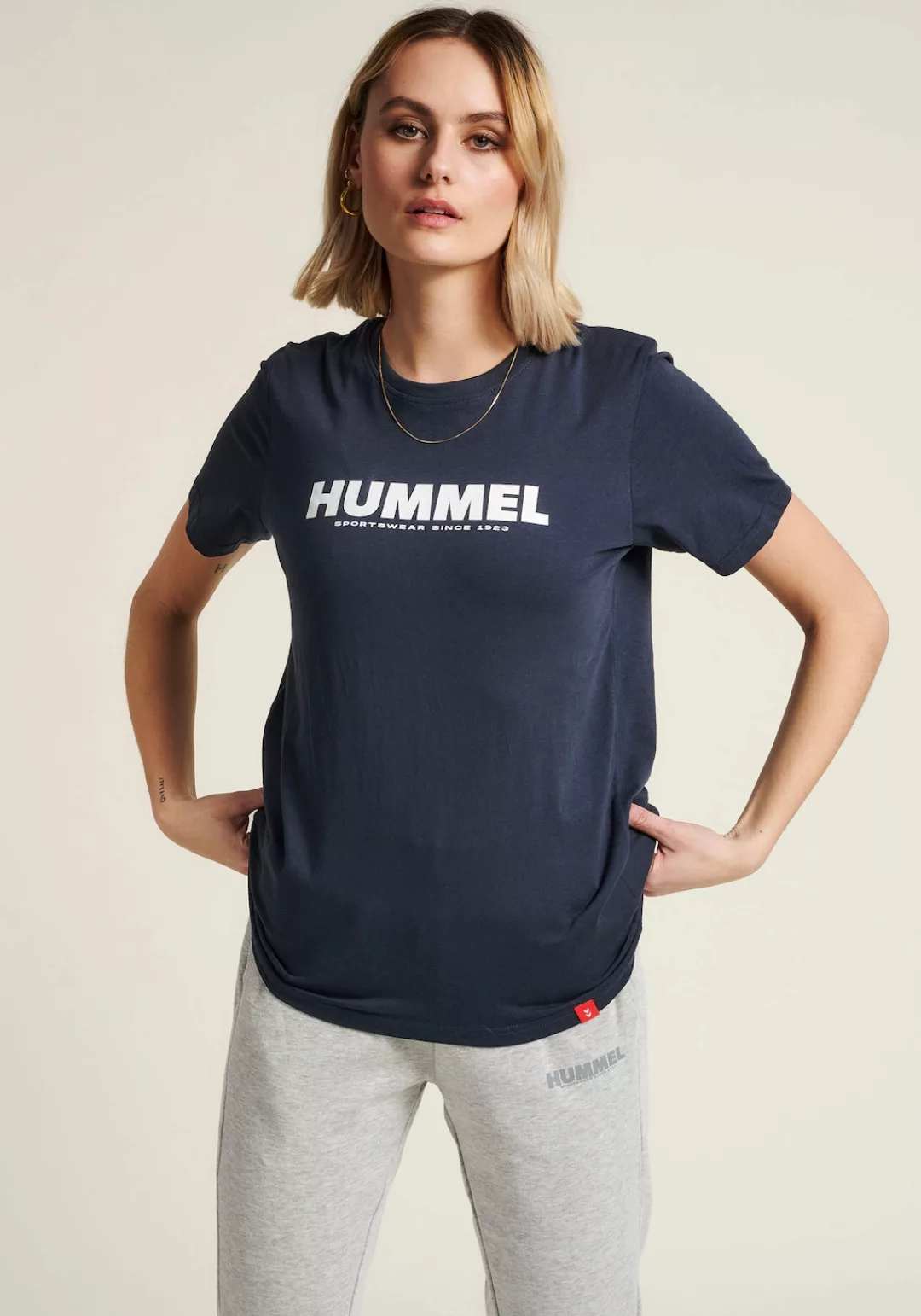 hummel T-Shirt, mit Logo Print günstig online kaufen