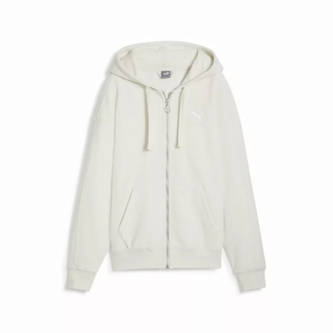 PUMA Sweatjacke "HER Hoodie mit durchgehendem Reißverschluss Damen" günstig online kaufen