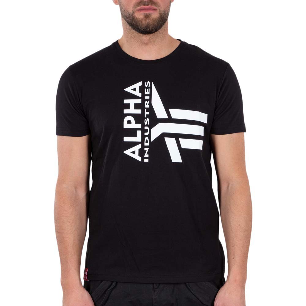 Alpha Industries Half Logo Foam T-shirt XL Black günstig online kaufen