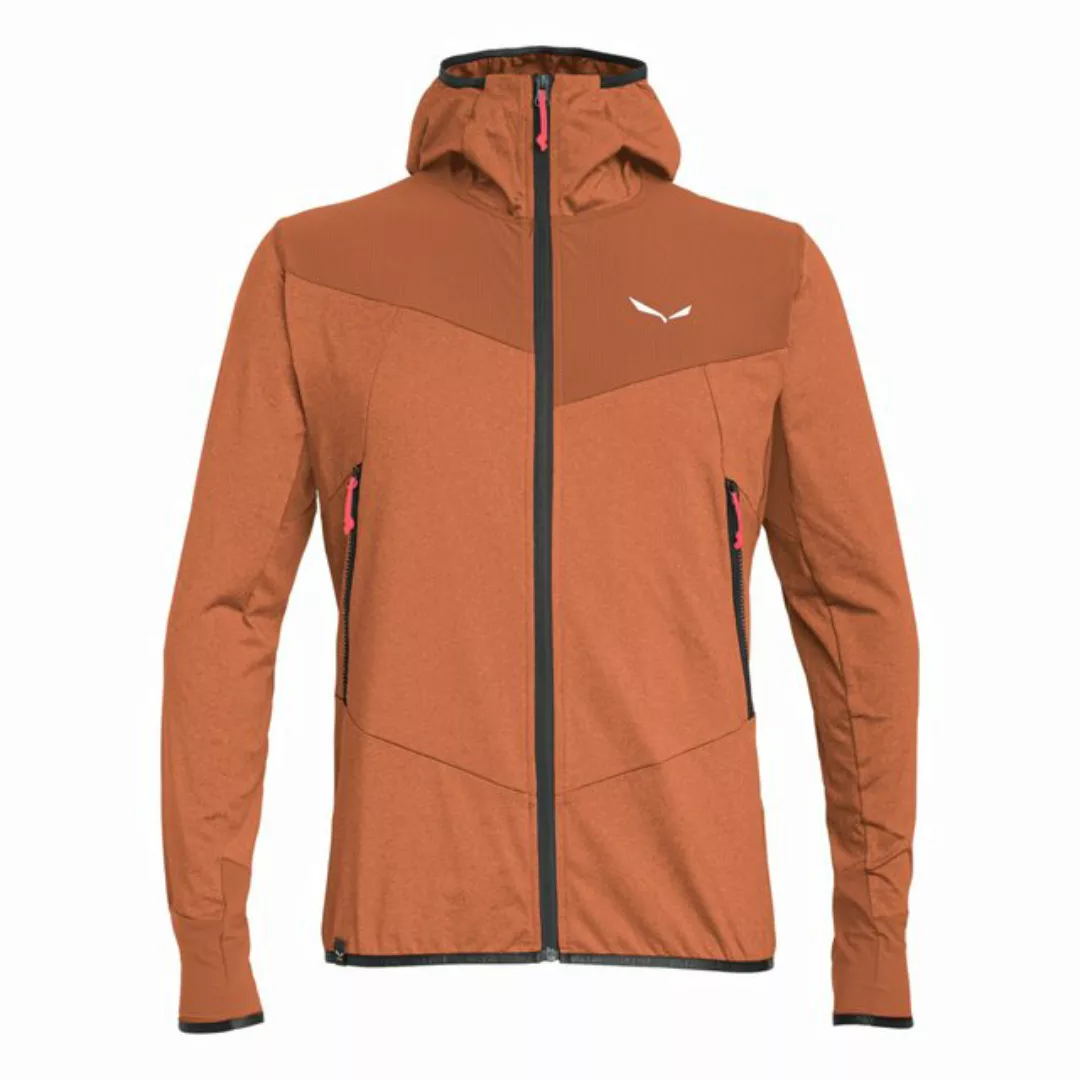 Salewa Langarmshirt AGNER HYBRID PL/DST M FZ HDY BOMBAY BROWN MELANGE/0910 günstig online kaufen