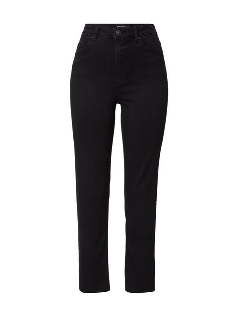 PIECES Pcdelly Straight Fit Jeans Damen Schwarz günstig online kaufen