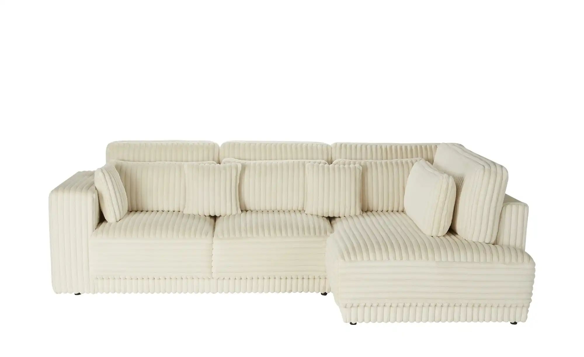 switch Ecksofa  in modernem Breitcord Torrino  ¦ creme ¦ Maße (cm): B: 300 günstig online kaufen