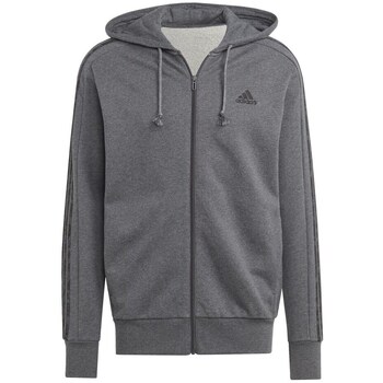 adidas  Pullover Sport M 3S FT FZ HD,DGREYH/BLACK IC9837 günstig online kaufen