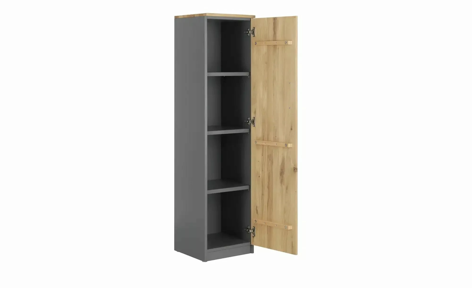 Aktenschrank  SOLIDLine ¦ grau ¦ Maße (cm): B: 40 H: 159,8 T: 40.0 Schränke günstig online kaufen