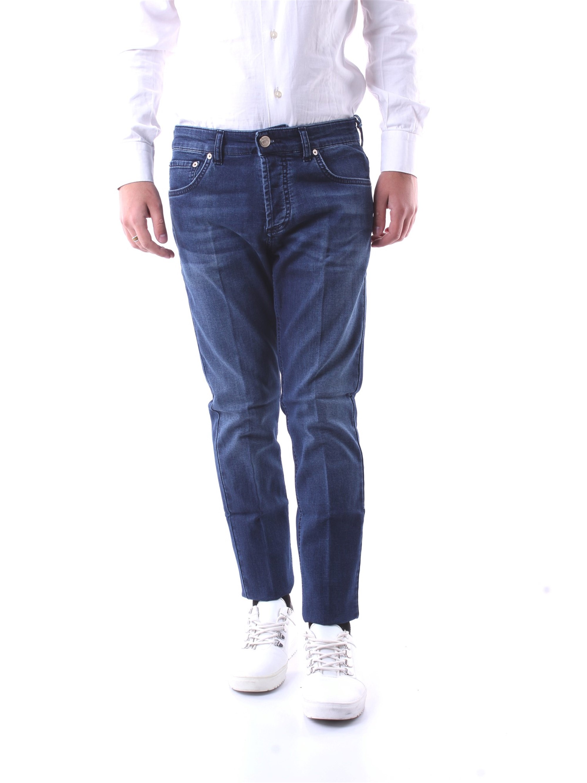 ENTRE AMIS schlank Herren Dunkle Jeans günstig online kaufen