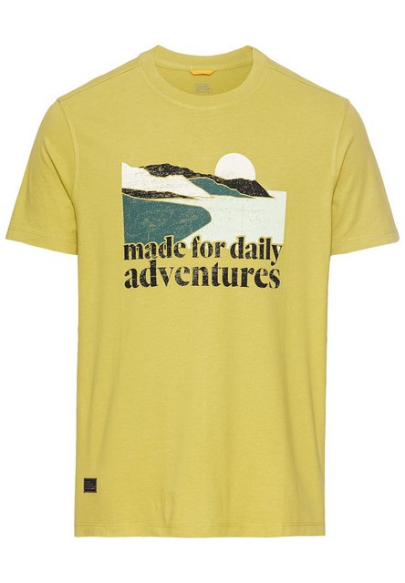 camel active T-Shirt mit Motiv-Print günstig online kaufen