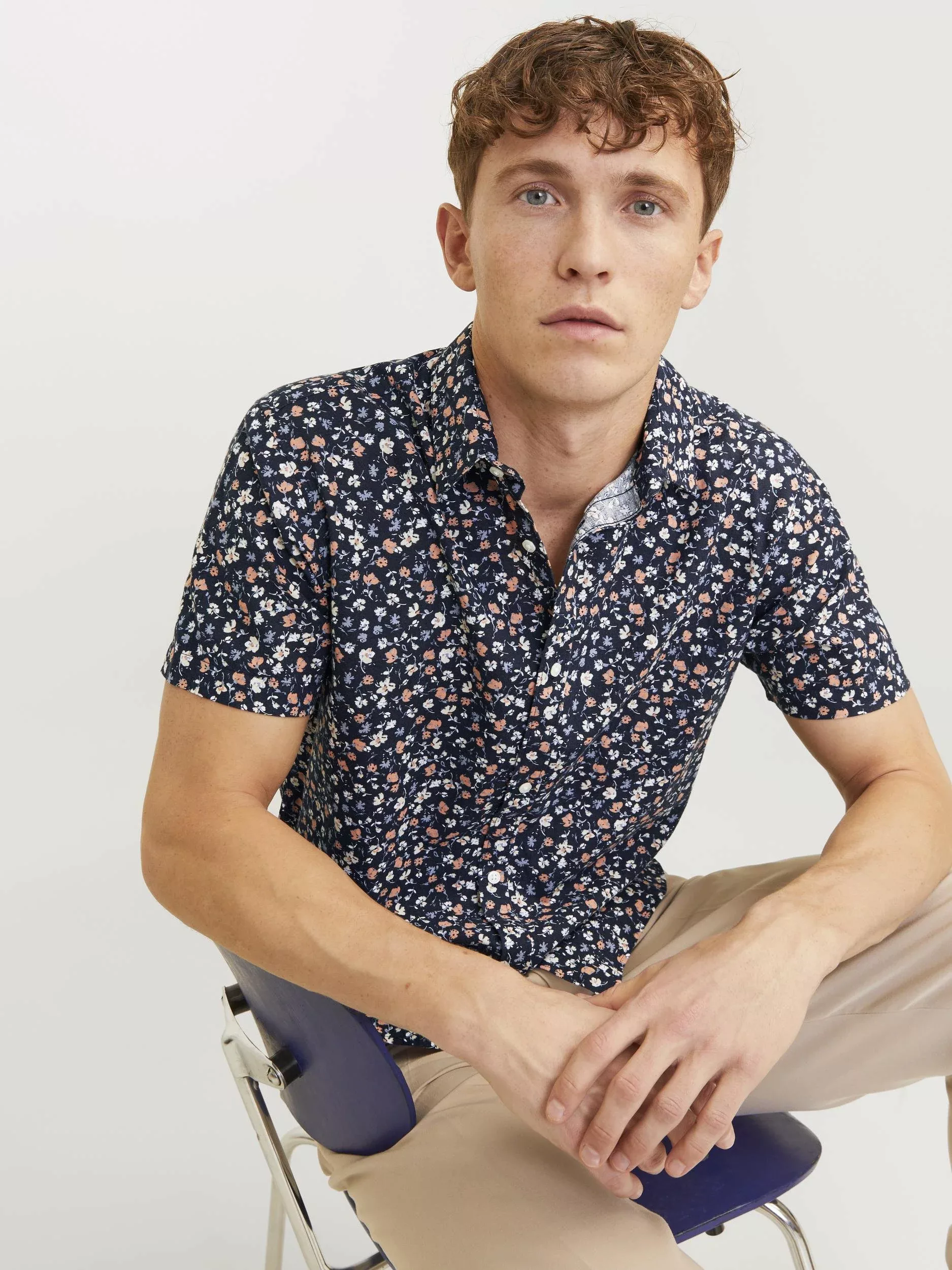 Jack & Jones Kurzarmhemd "JPRBLASUMMER PRINT SHIRT S/S SS24 SN" günstig online kaufen