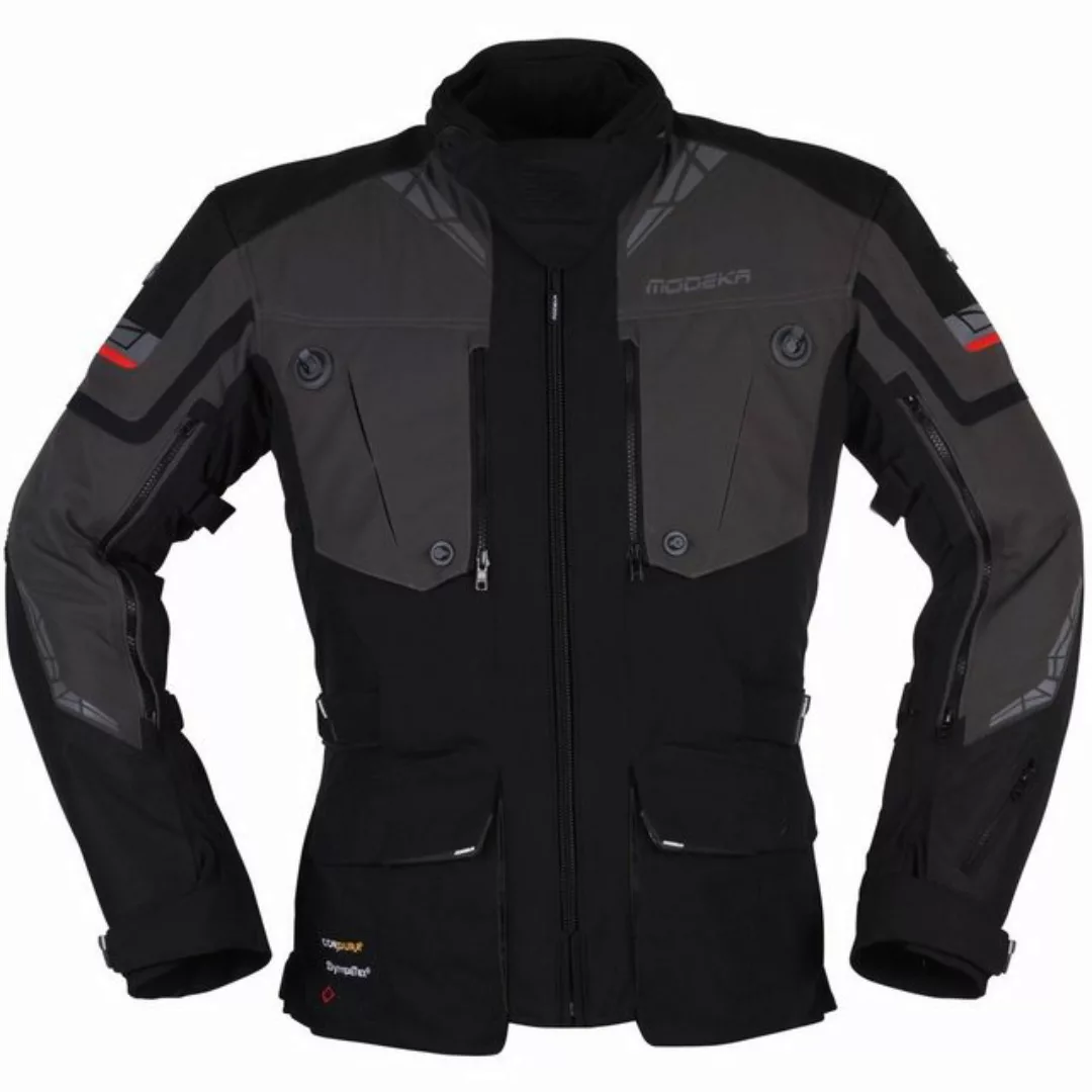 Modeka Motorradjacke Modeka Motorradjacke Panamericana II schwarz / dunkelg günstig online kaufen
