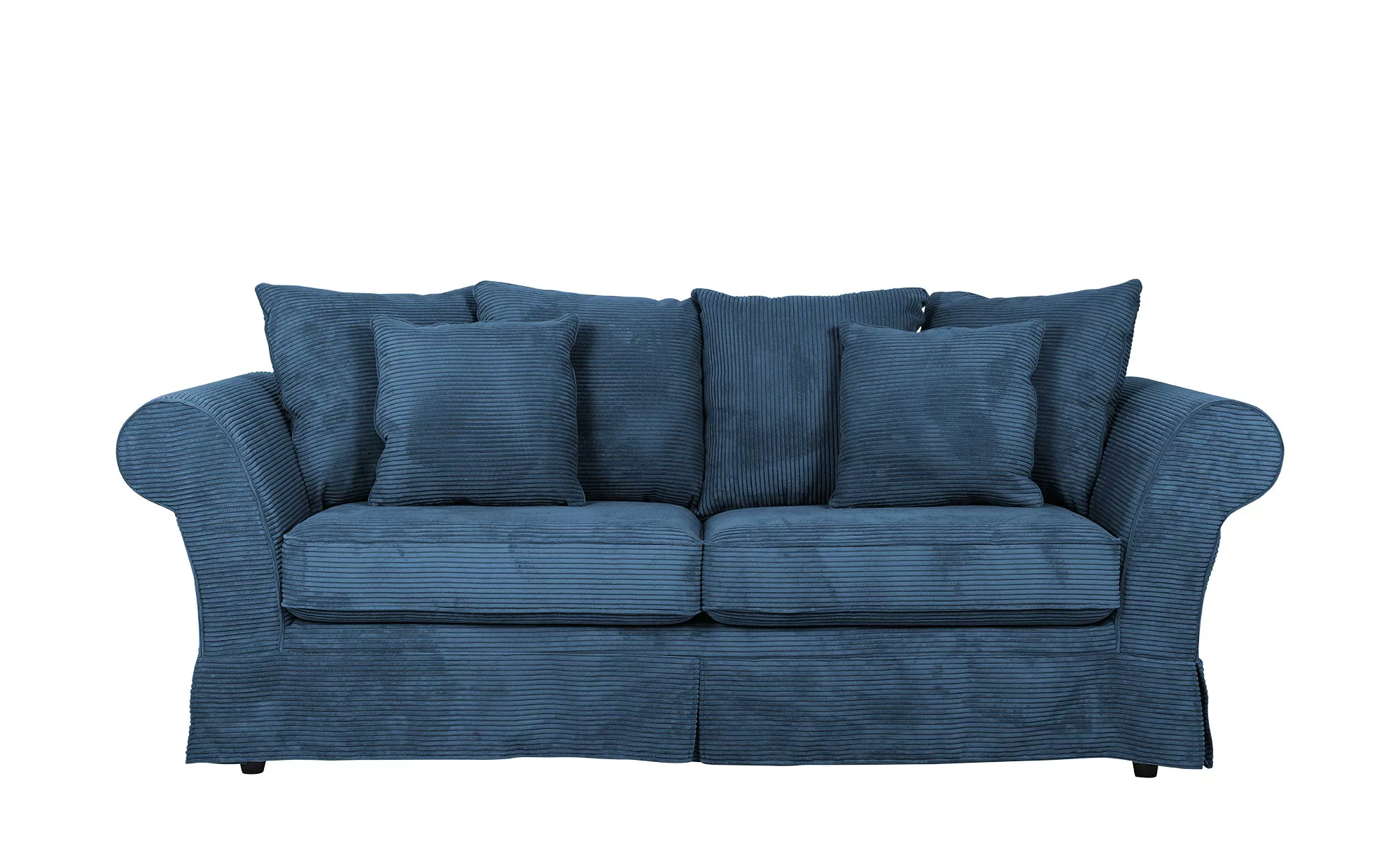 Einzelsofa  Olivia ¦ blau ¦ Maße (cm): B: 240 H: 100 T: 98.0 Polstermöbel > günstig online kaufen