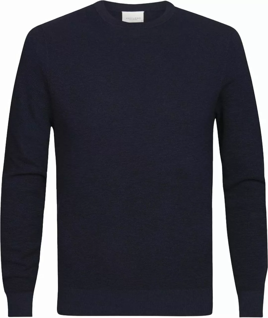 Profuomo O-Neck Pullover Navy - Größe XXL günstig online kaufen