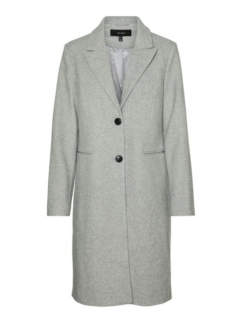 Vero Moda Langmantel VMBLAZA HERINGBONE LONG WOOL COAT GA BOO günstig online kaufen