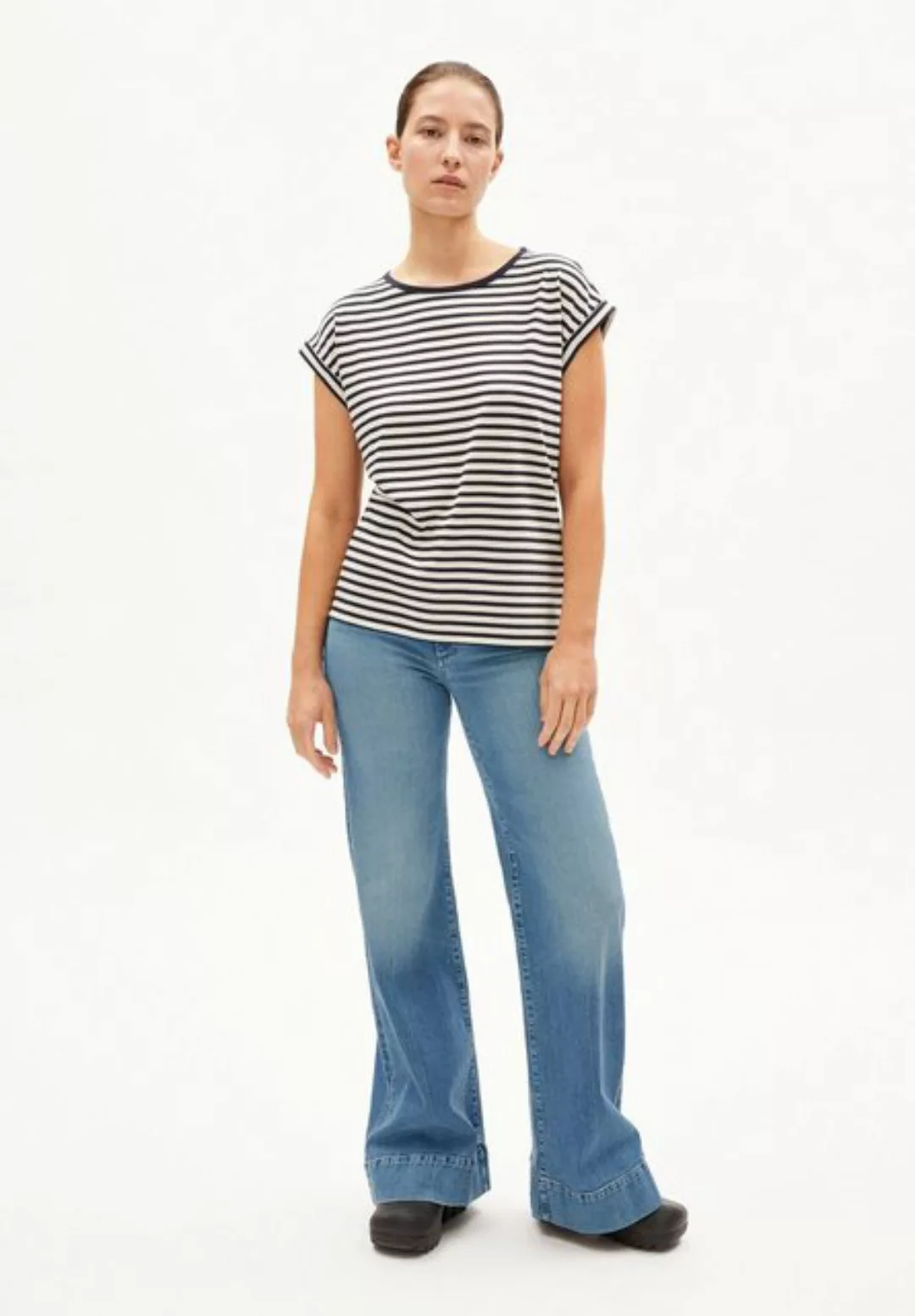 Armedangels T-Shirt JILAANA STRIPES Damen (1-tlg) Keine Details günstig online kaufen