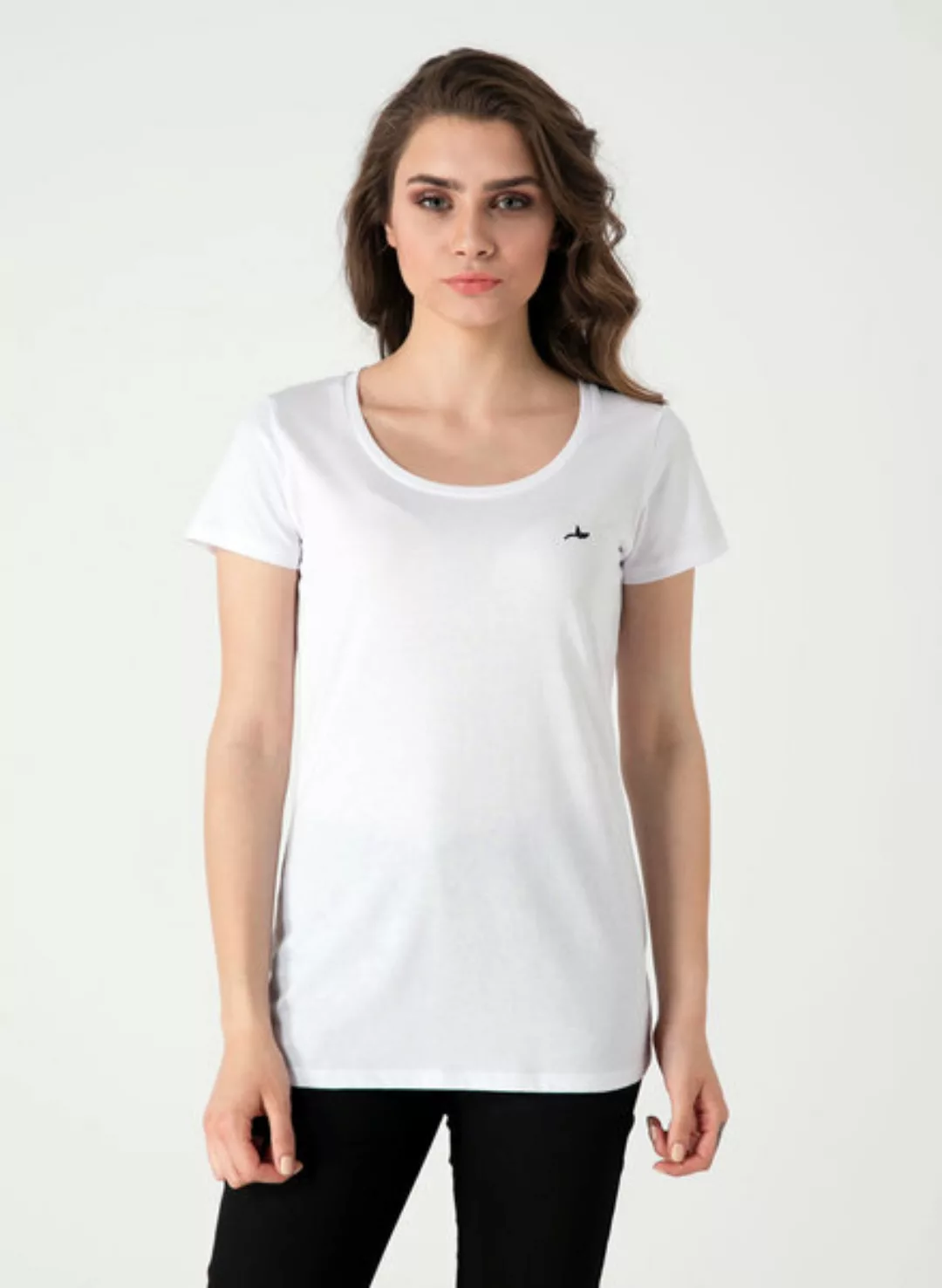Basic Rundhals T-shirt Aus Bio-baumwolle günstig online kaufen