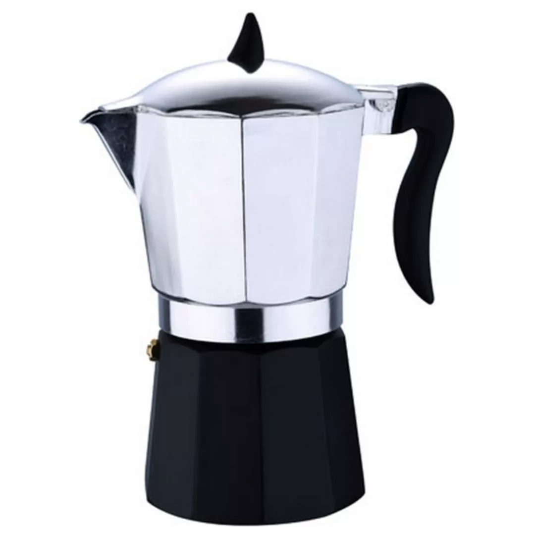 Kaffeemaschine Renberg Chess Schwarz Aluminium Silberfarben (9 Tassen) günstig online kaufen