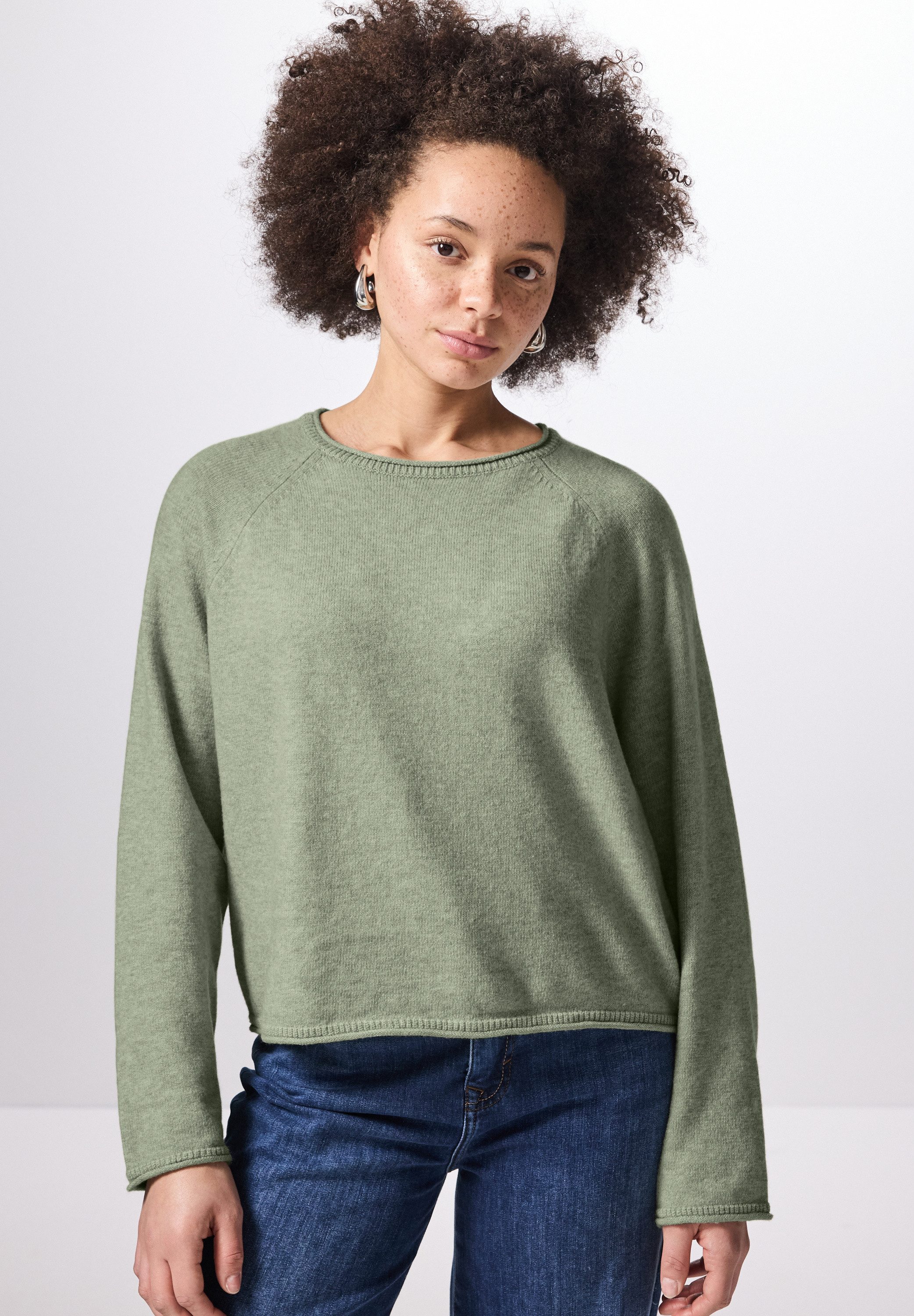 STREET ONE STUDIO Strickpullover aus softem günstig online kaufen
