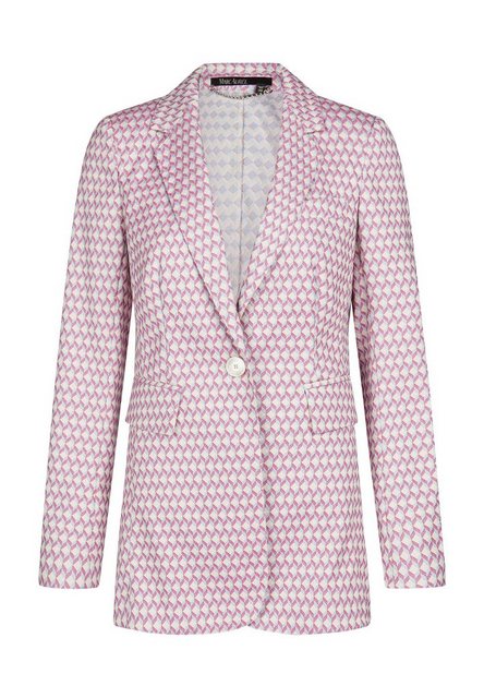 MARC AUREL Longblazer aus grafischem Jacquard günstig online kaufen