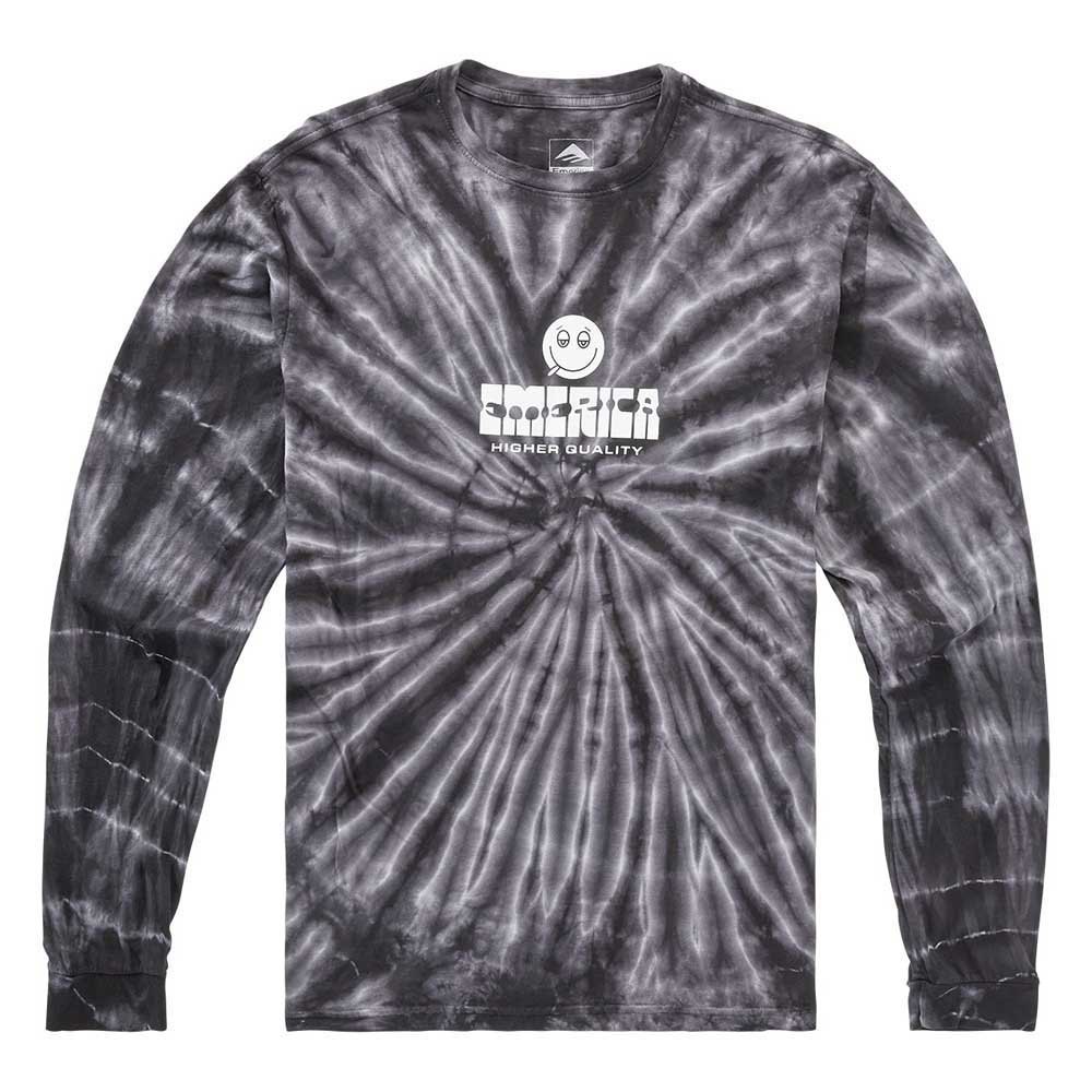 Emerica Roll With Tiedye Langarm-t-shirt L Black günstig online kaufen