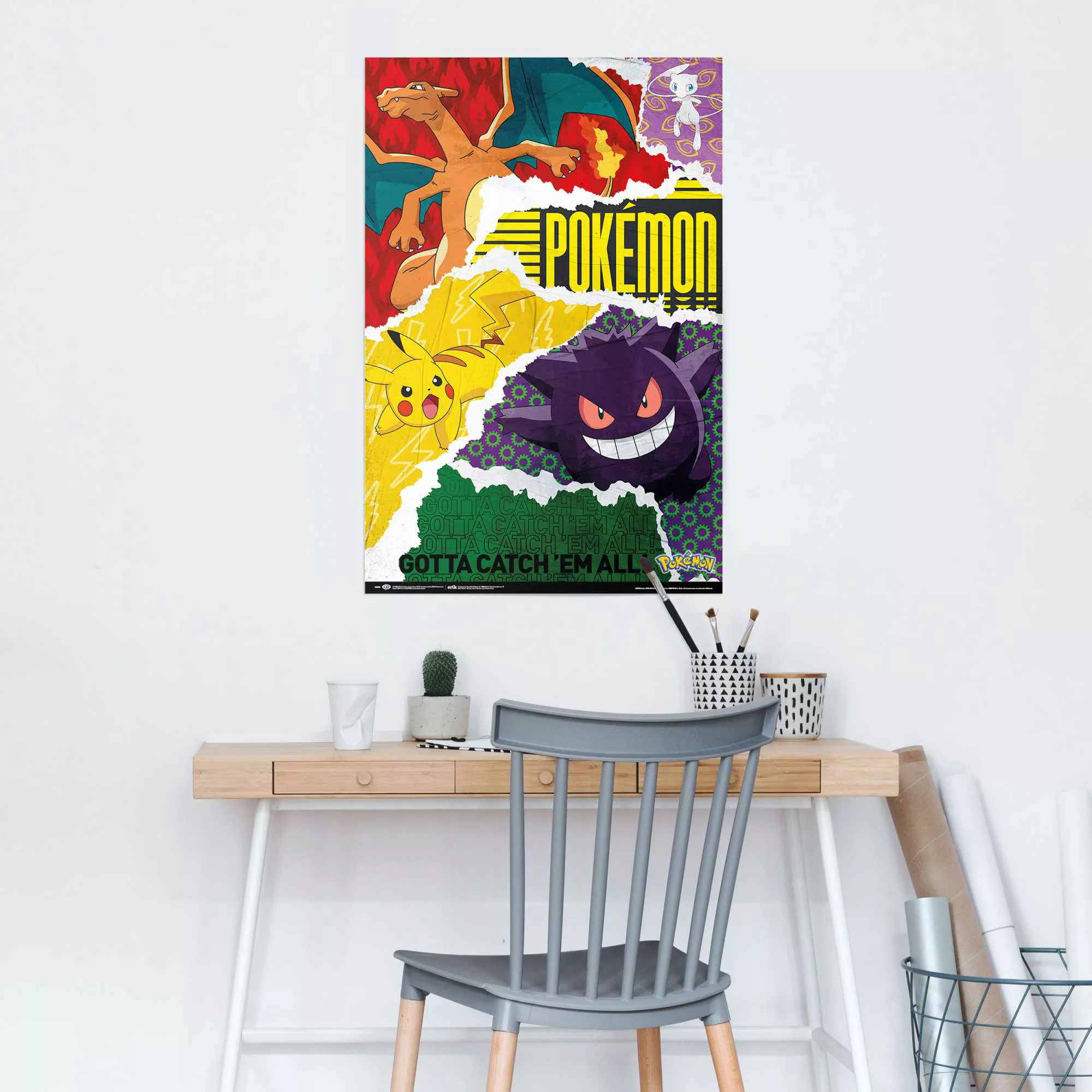 Reinders Poster "Pokemon - gotta catch em all" günstig online kaufen