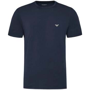 Emporio Armani  T-Shirts & Poloshirts Beach Crew Neck T-Shirt Armani Blue günstig online kaufen