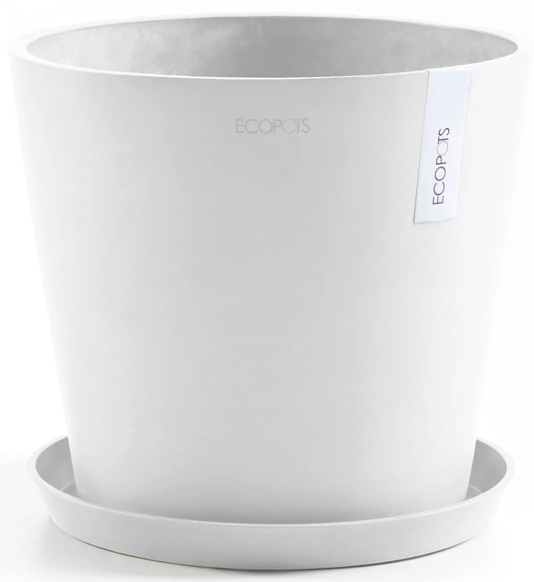 ECOPOTS Blumentopf "Amsterdam 30 + Wassersystem Weißgrau", für innen und au günstig online kaufen