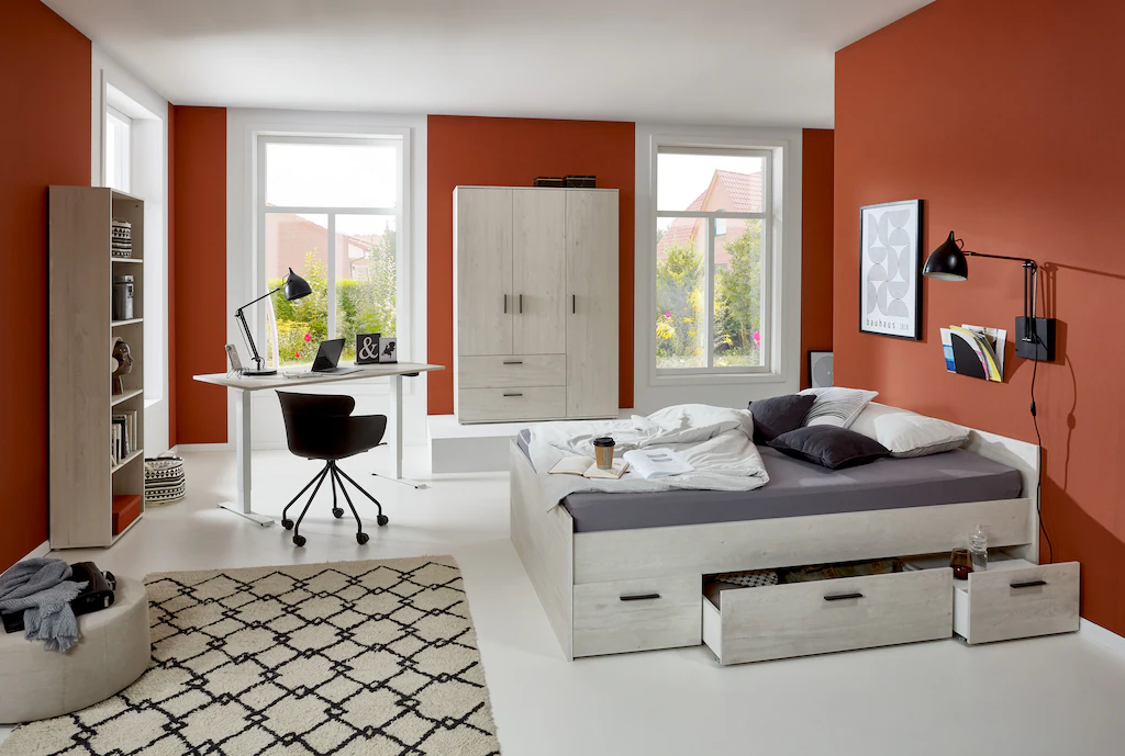 arthur berndt Jugendzimmer-Set "Jugendzimmer-Set "Mathea" 4-teilig", (Set, günstig online kaufen