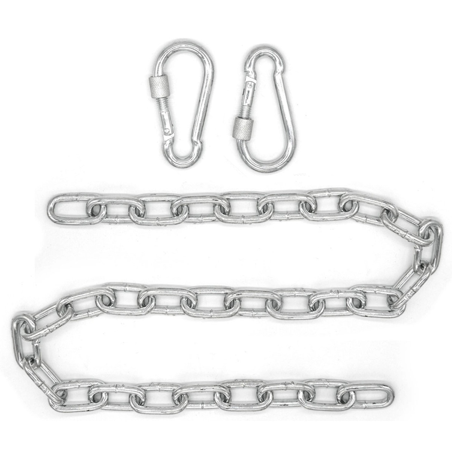 AMANKA Hängesessel Kette 100 cm Aufhängung mit 2 Karabiner bis 230 kg günstig online kaufen