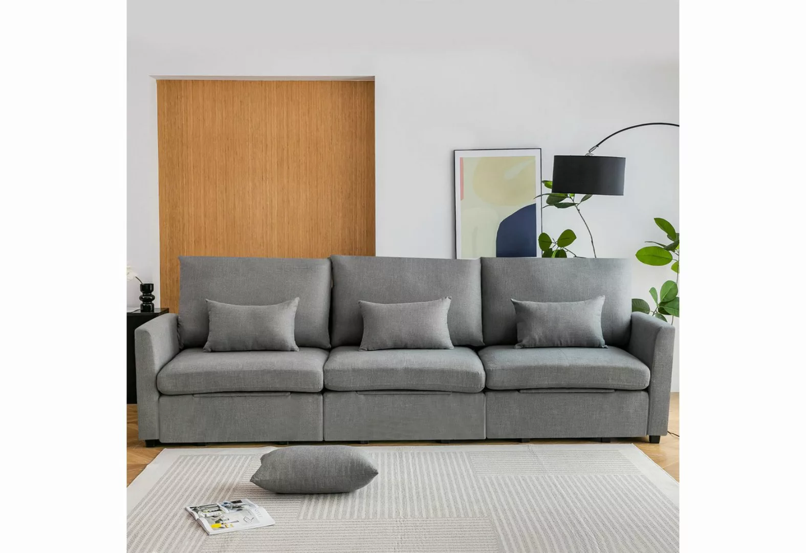 HOMYEDAMIC Big-Sofa 1/2/3/4/5/6-Sitzer Ecksofa Loungesessel einschließlich günstig online kaufen