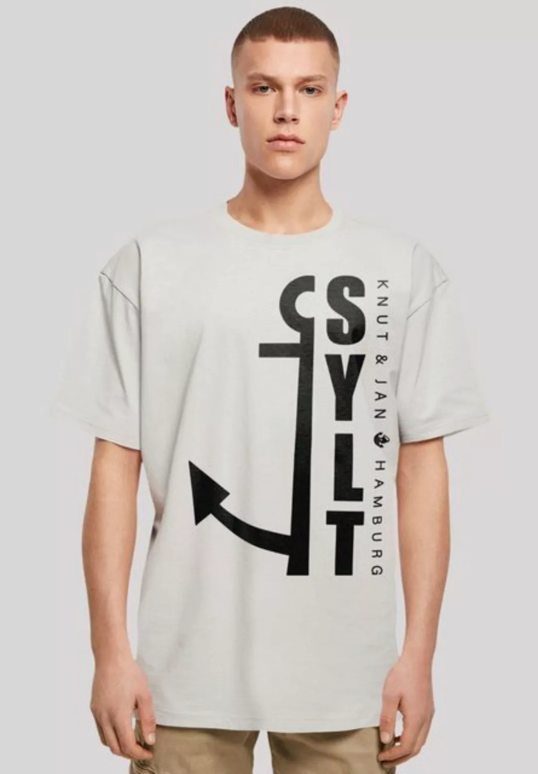 F4NT4STIC T-Shirt Sylt Anker Knut & Jan Hamburg Print günstig online kaufen