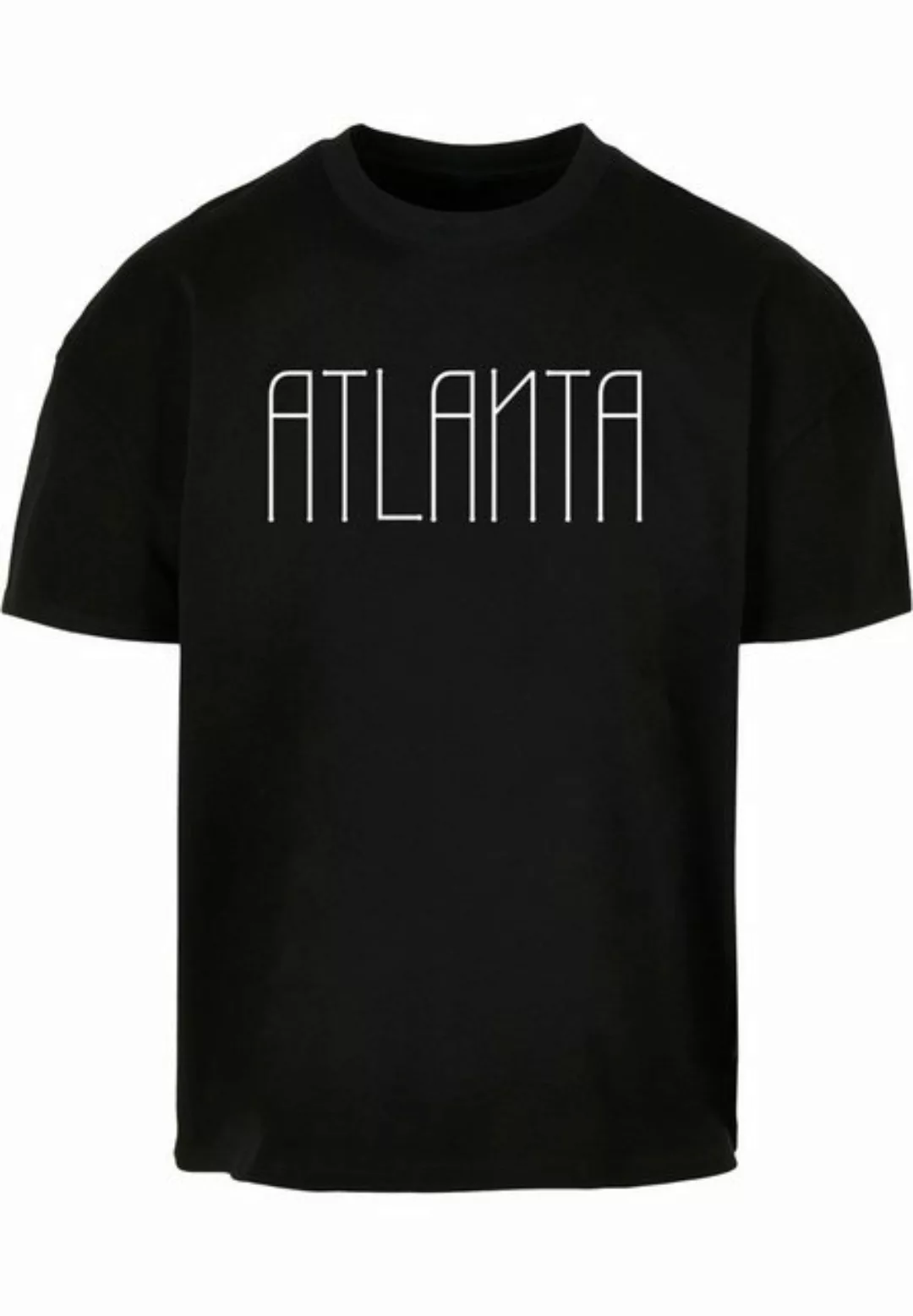 Merchcode T-Shirt Merchcode Herren Atlanta X Ultra Heavy Cotton Box T-Shirt günstig online kaufen