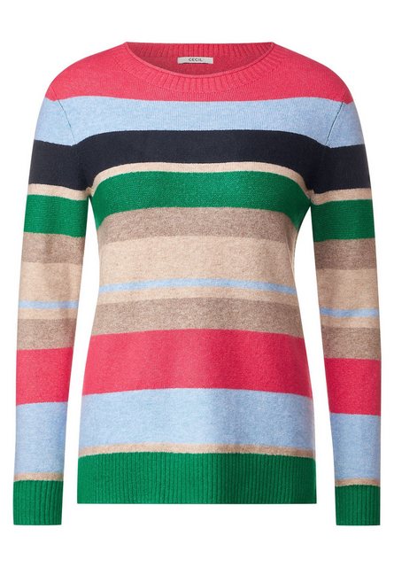 Cecil Sweatshirt Cosy Multicolor Stripe günstig online kaufen