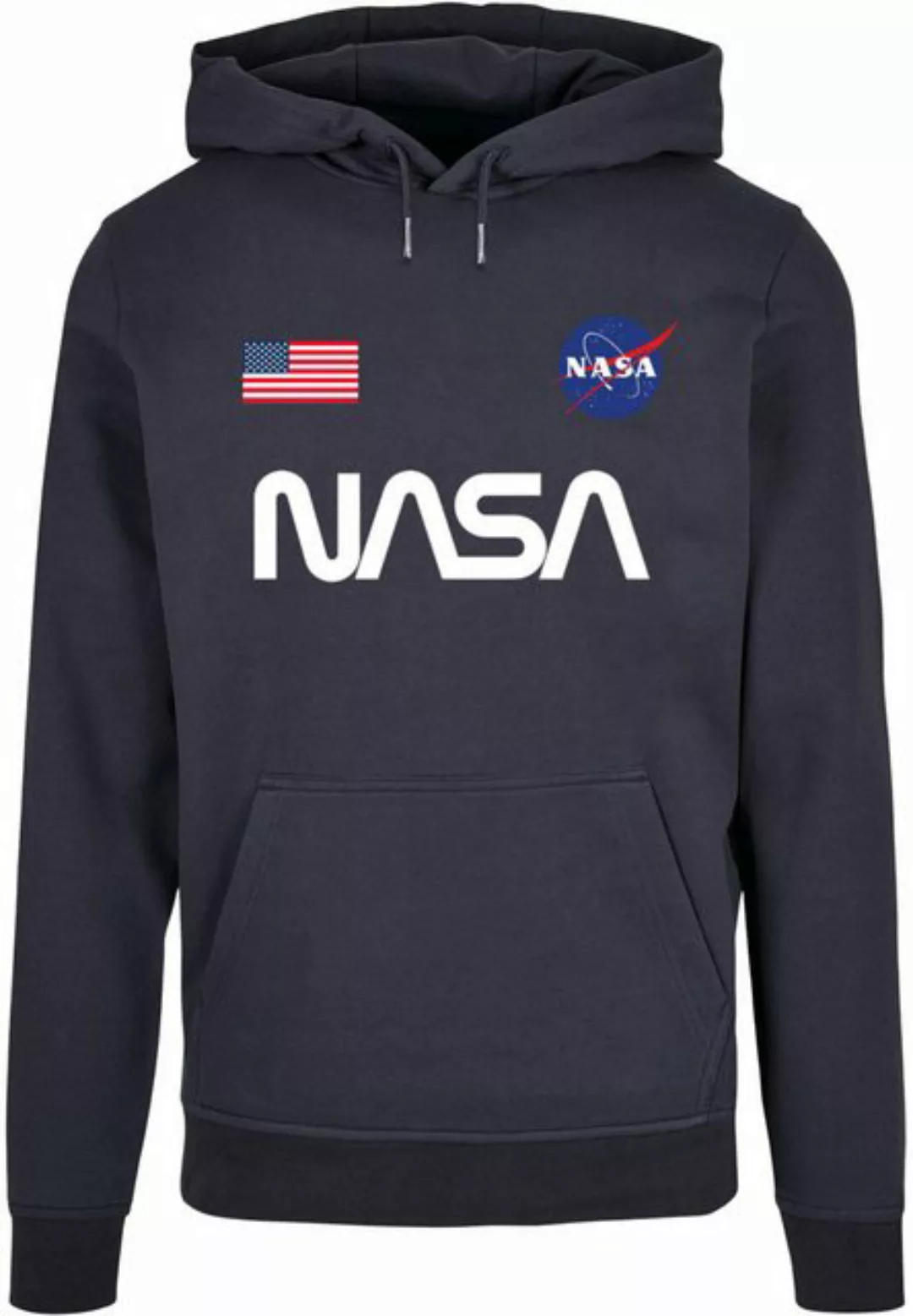 Merchcode Kapuzensweatshirt Merchcode Herren NASA - Badges Basic Hoody (1-t günstig online kaufen