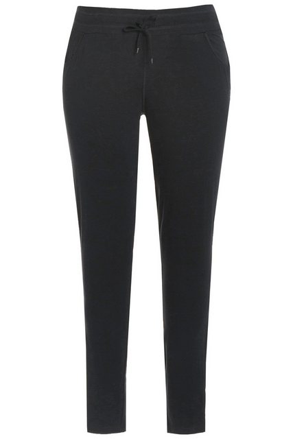 Ulla Popken Funktionshose Bellieva-Jersey Leggings Komfortbund Biobaumwolle günstig online kaufen