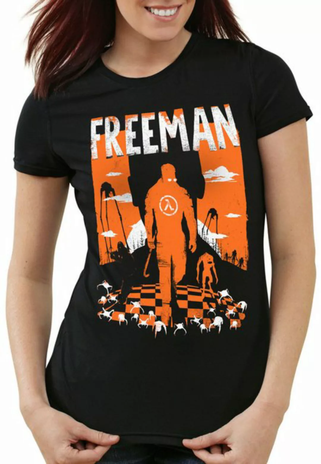 style3 T-Shirt Crowbar Hero gordon freeman shooter gaming half life black m günstig online kaufen