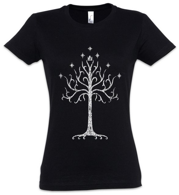 Urban Backwoods Print-Shirt White Tree Damen T-Shirt Lord of Herr der Mordo günstig online kaufen