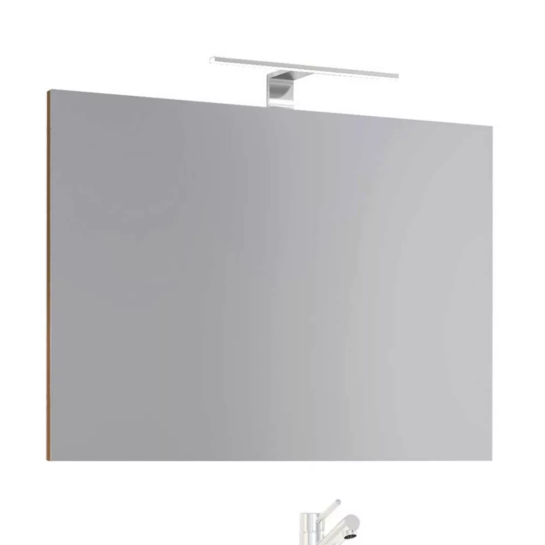 Badezimmermöbelset mit Spiegel und Waschbecken die Wandmontage (dreiteilig) günstig online kaufen