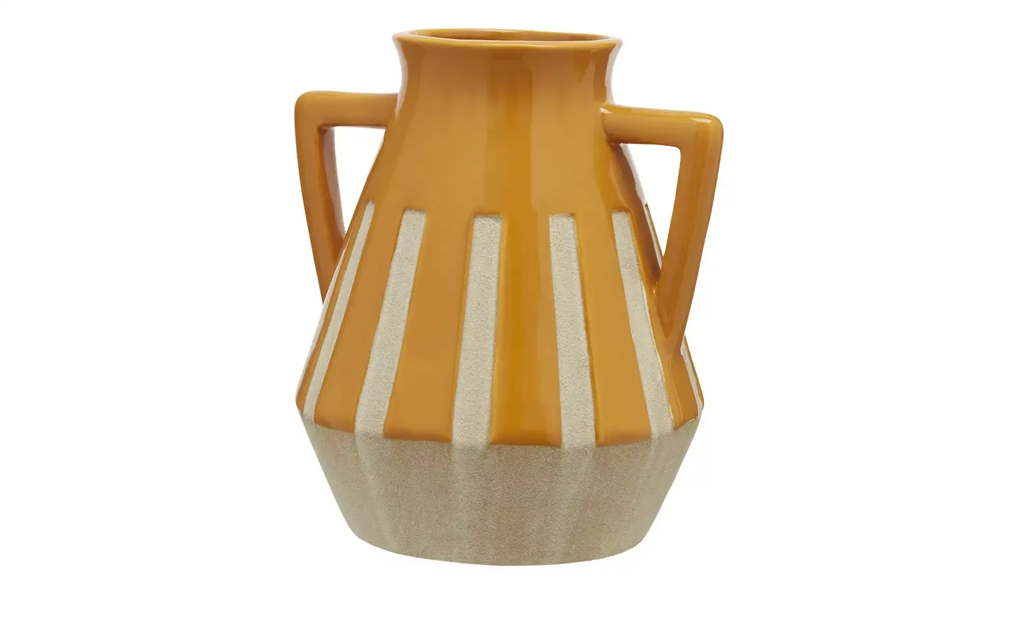 Vase ¦ orange ¦ Porzellan ¦ Maße (cm): H: 19,4  Ø: 17.5 Accessoires > Vasen günstig online kaufen