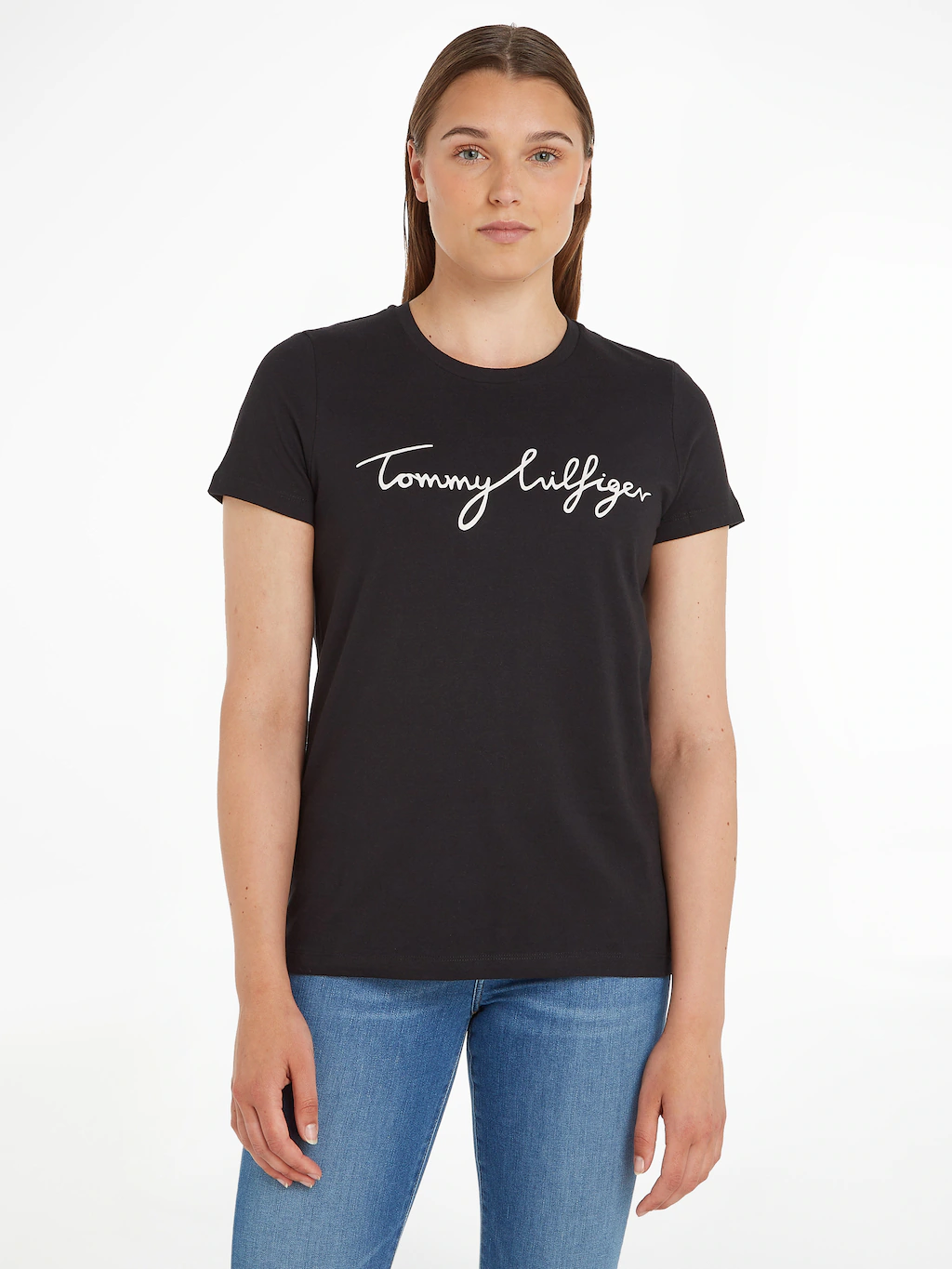 Tommy Hilfiger T-Shirt "HERITAGE CREW NECK GRAPHIC TEE", mit Tommy Hilfiger günstig online kaufen