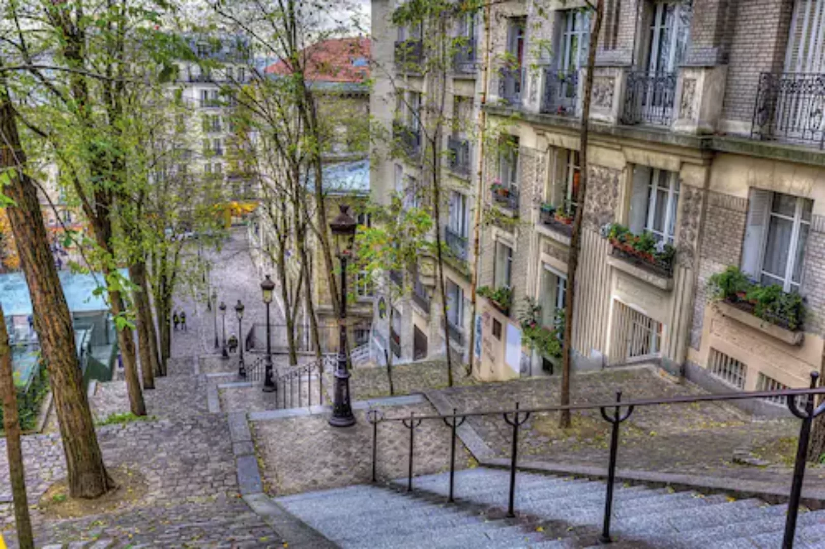 Papermoon Fototapete »Montmartre in Paris« günstig online kaufen