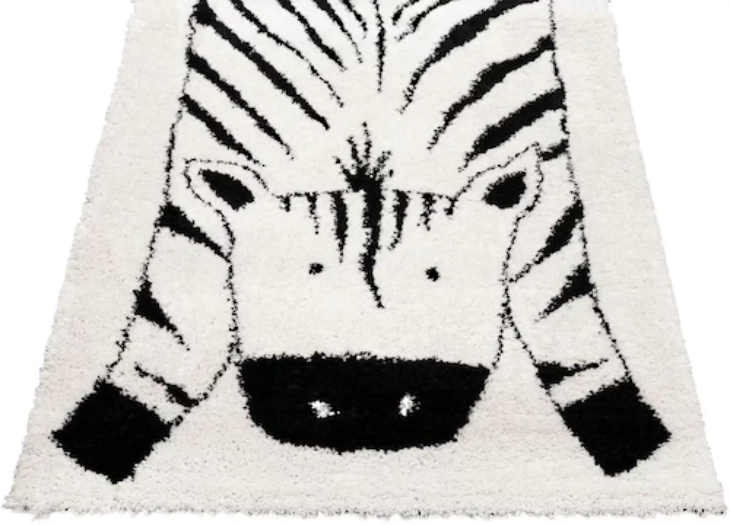 Primaflor-Ideen in Textil Kinderteppich »NOMAD - Zebra«, rechteckig günstig online kaufen